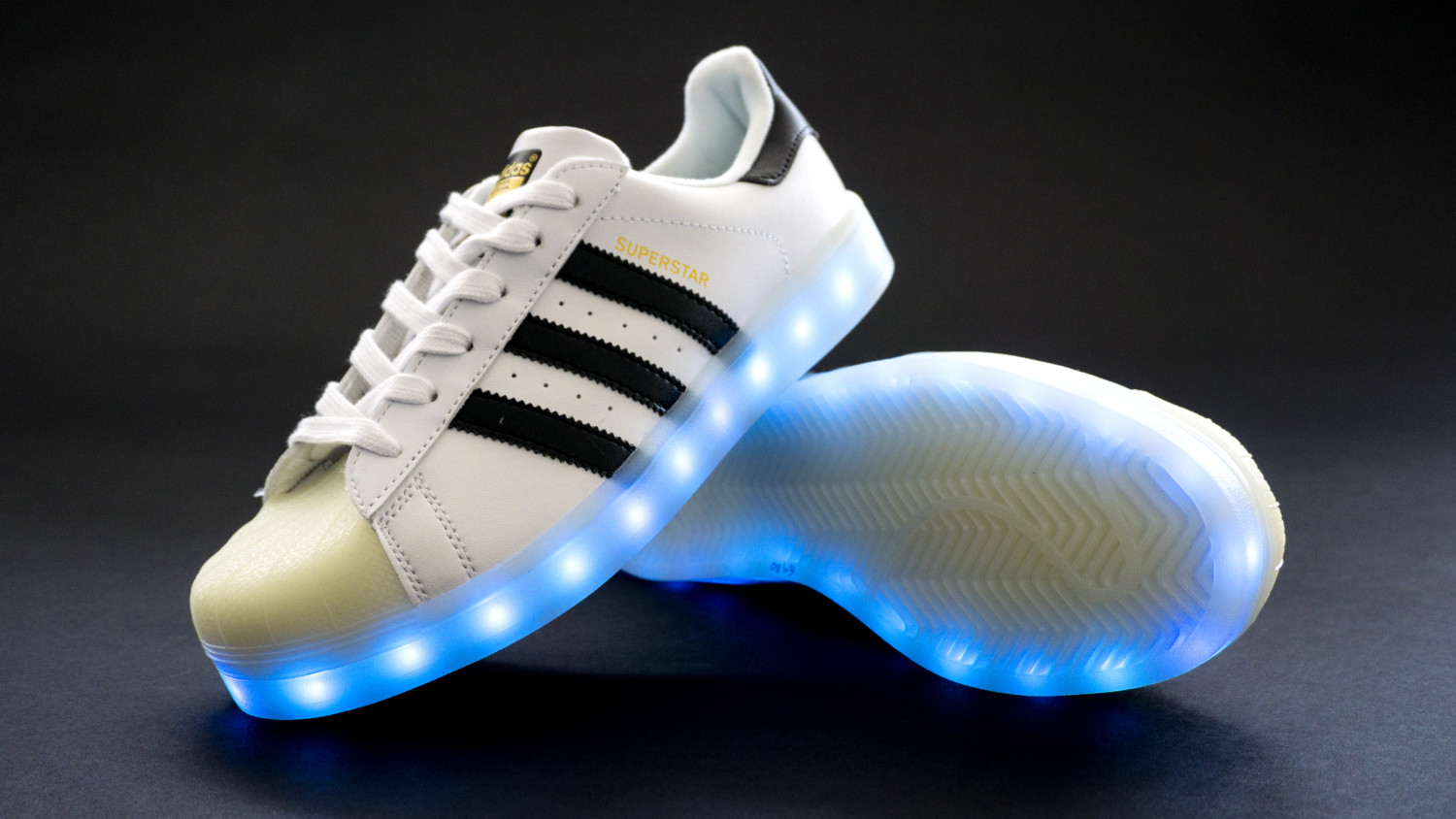 adidas led sneakers